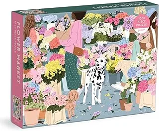 Flower Market 1000 Piece Puzzle