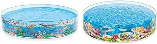 Intex Coral Reef 8ft Snapset Paddling Pool