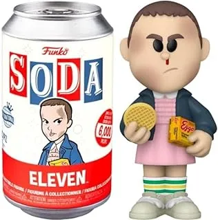 Funko Vinyl SODA: Stranger Things - Eleven w/Chase، شخصية الفينيل القابلة للتجميع - 60554