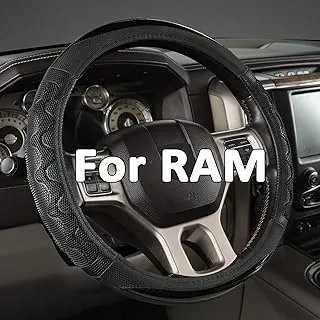 غطاء عجلة قيادة السيارة العملاق باندا لسيارة دودج رام 1500 - أغطية عجلة قيادة السيارة لسيارة دودج رام 2500 3500 - أسود