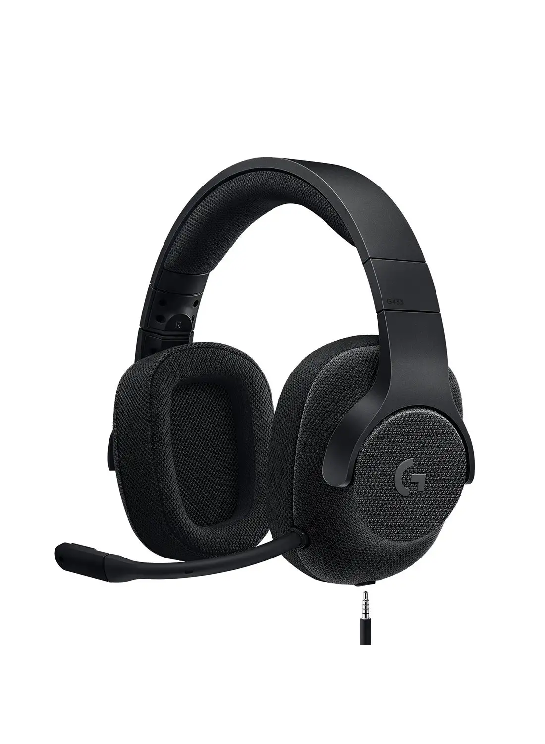 Logitech G433 Wired Gaming Headset, 7.1 Surround Sound, DTS Headphone:X, 40 mm Pro-G Audio Drivers, Lightweight, USB And 3.5 mm Jack,PC, Xbox One, Xbox Series X|S, PS5, PS4, Nintendo Switch