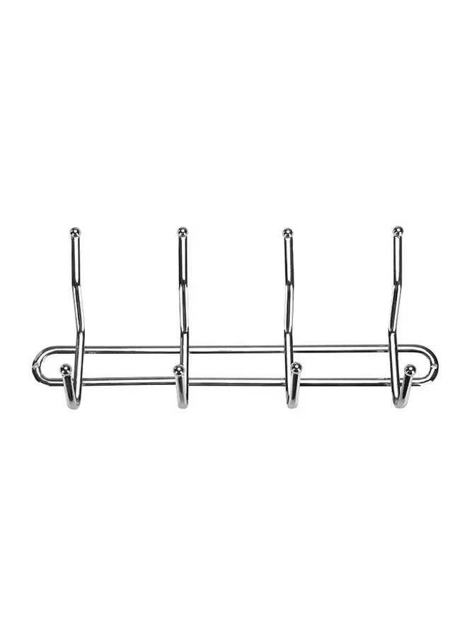 Royalford Chrome Plated Metal Hanger Silver