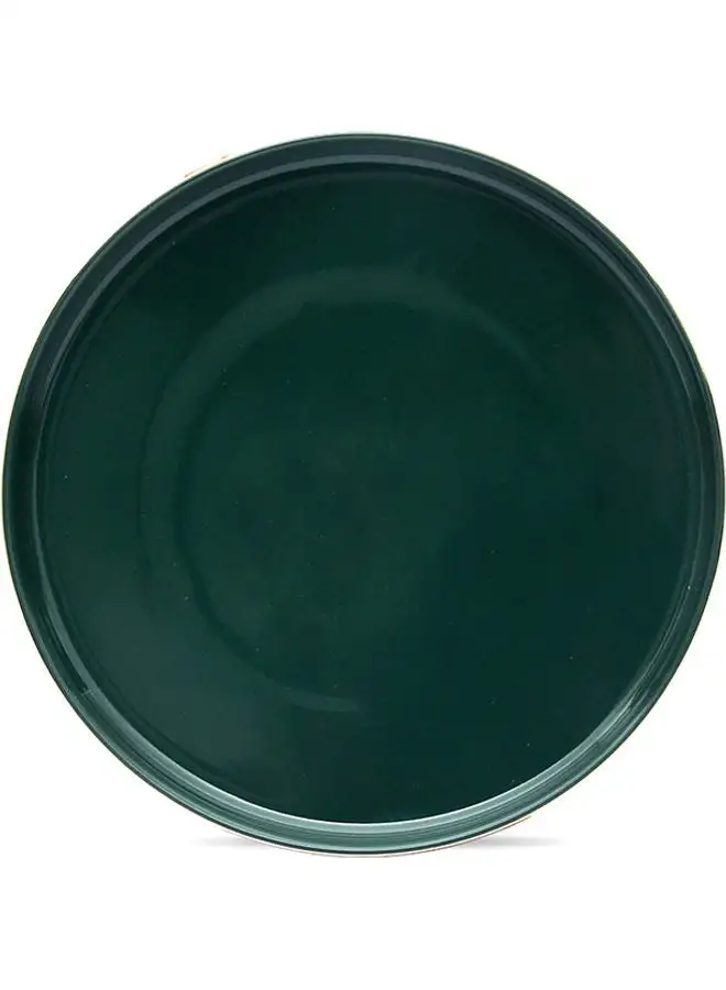 Royalford Royalford Fine Bone Desert Plate Royal Green 7.5inch