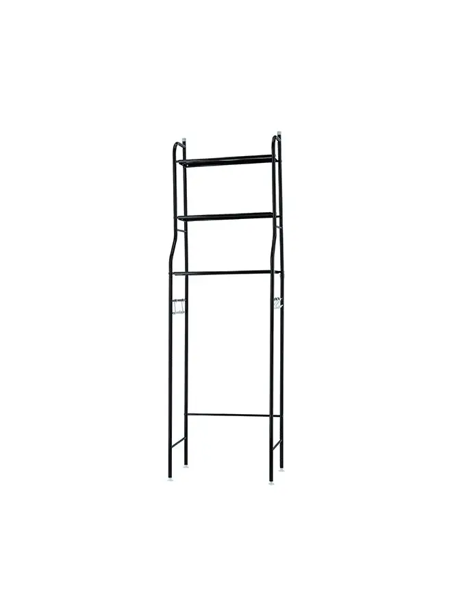 Royalford Over-The-Toilet Bathroom Rack- RF11460| 3 Tiers, Multi-Purpose Iron Rack Perfect for Bathroom| Ideal Organizer for Bath Towels, Toiletries, Decor| Strong and Durable Construction