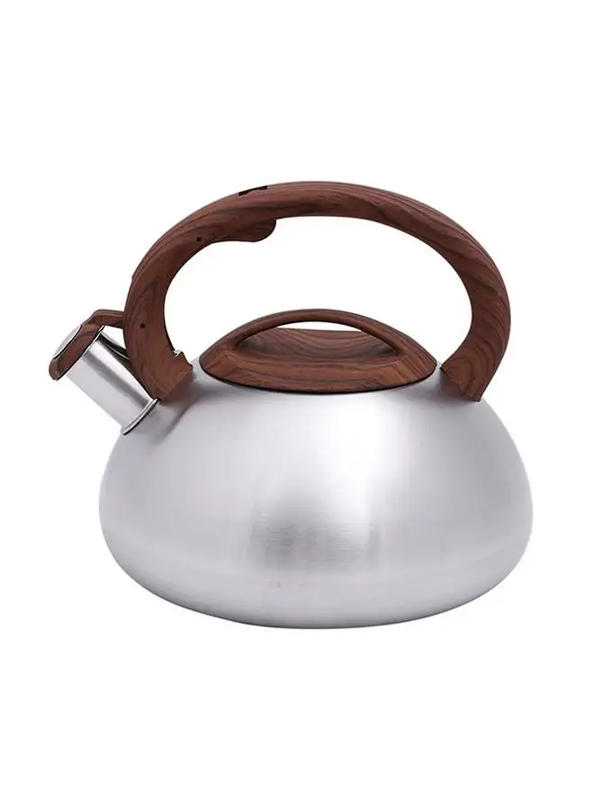 Royalford Stainless Steel Whistling Kettle Silver 11cm