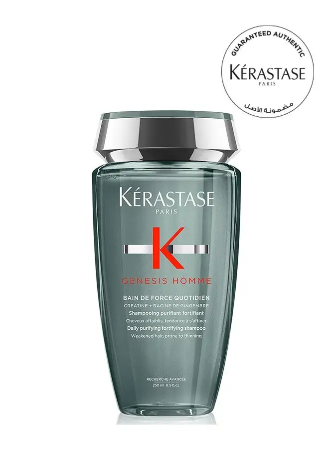 KERASTASE Genesis Homme Purifying  Shampoo For Weakened Hair 250Ml