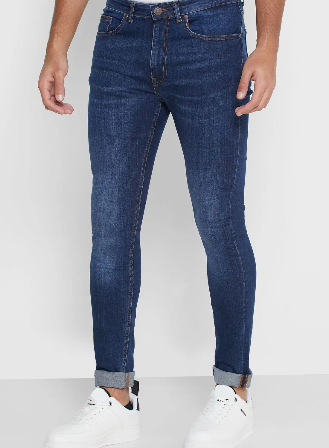 Lee Cooper Mid Wash Skinny Fit Jeans