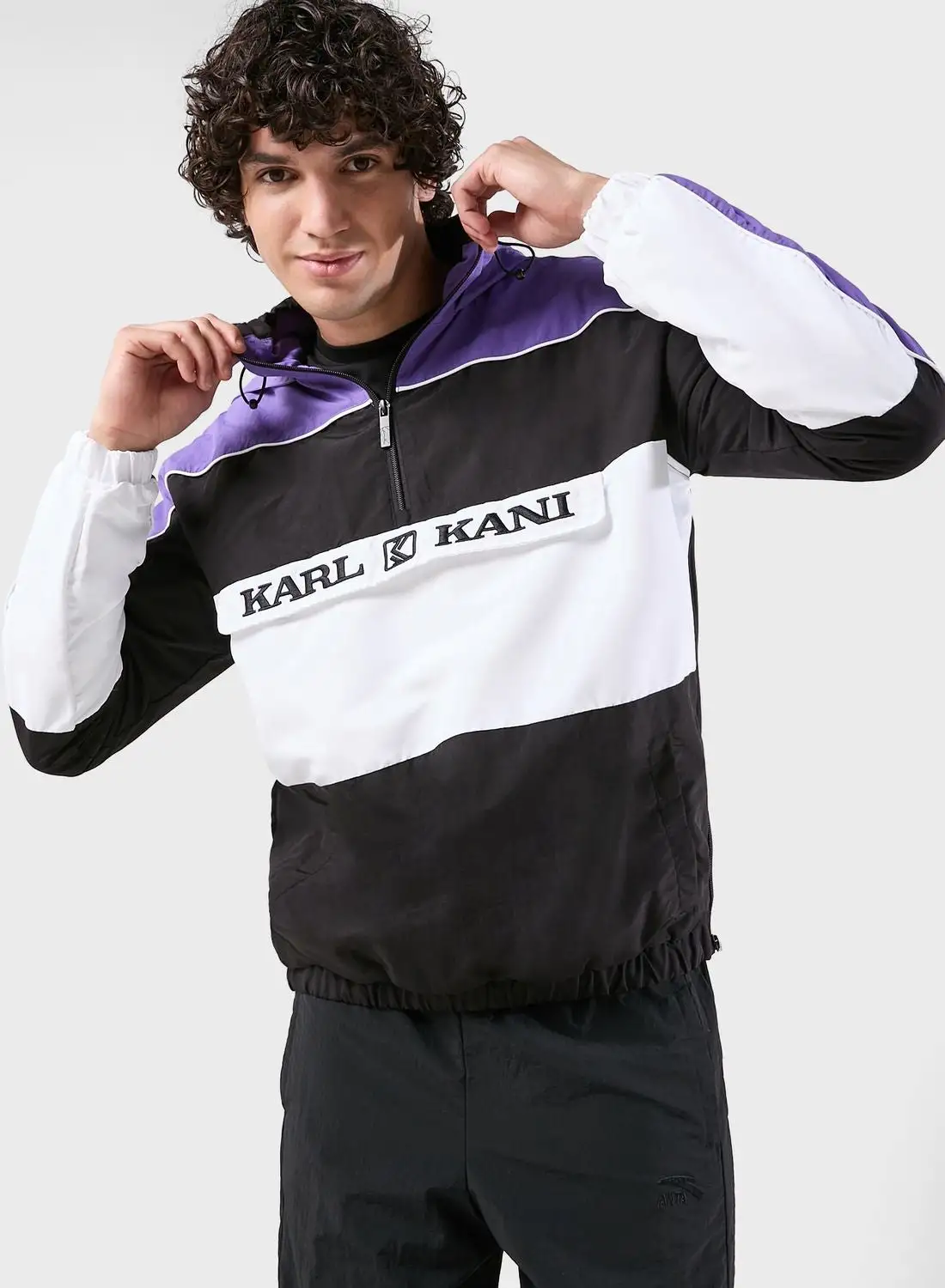 Karl Kani Retro Block Windbreaker Jacket