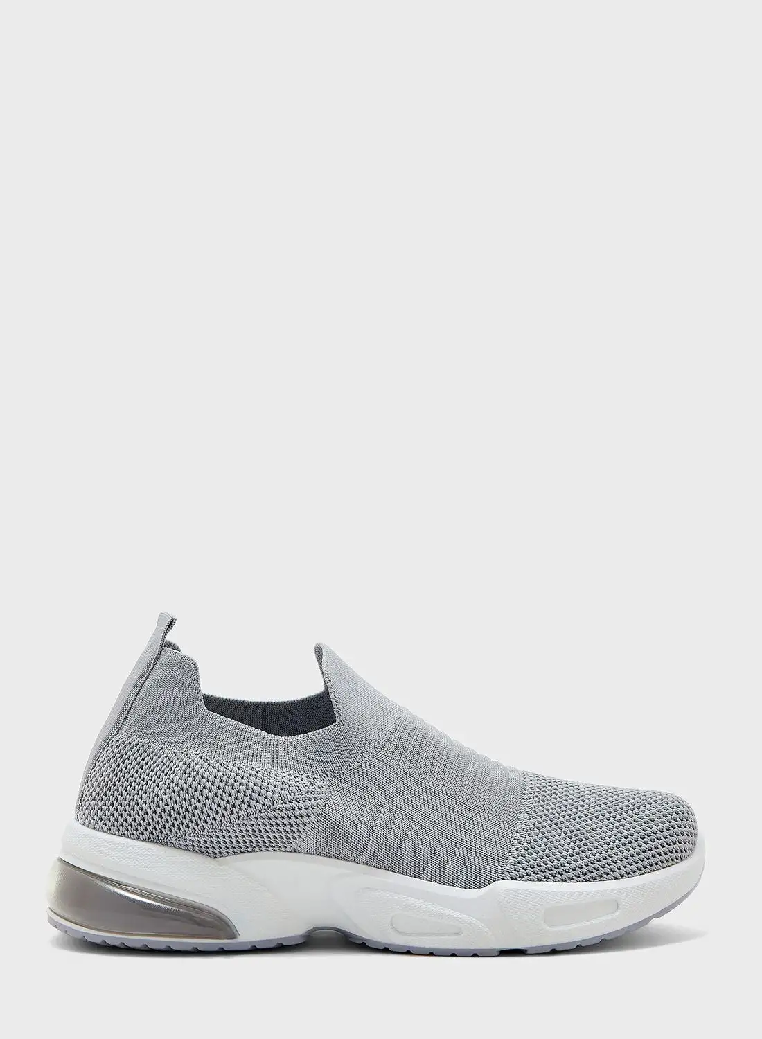 Ginger Tonal Striped Knit Slip On Comfort Shoe