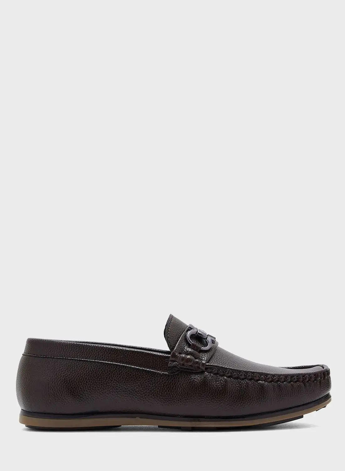 Robert Wood Trim Detail Loafers