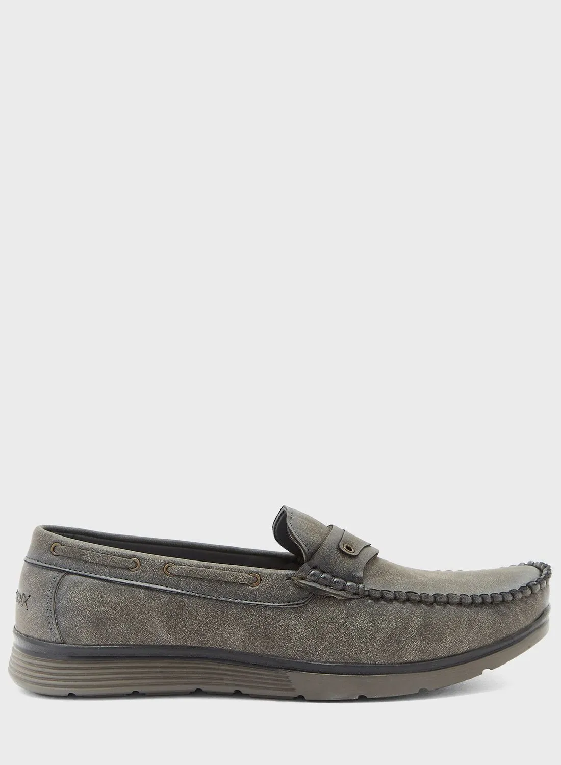 Robert Wood Casual Saddle Detail Loafers