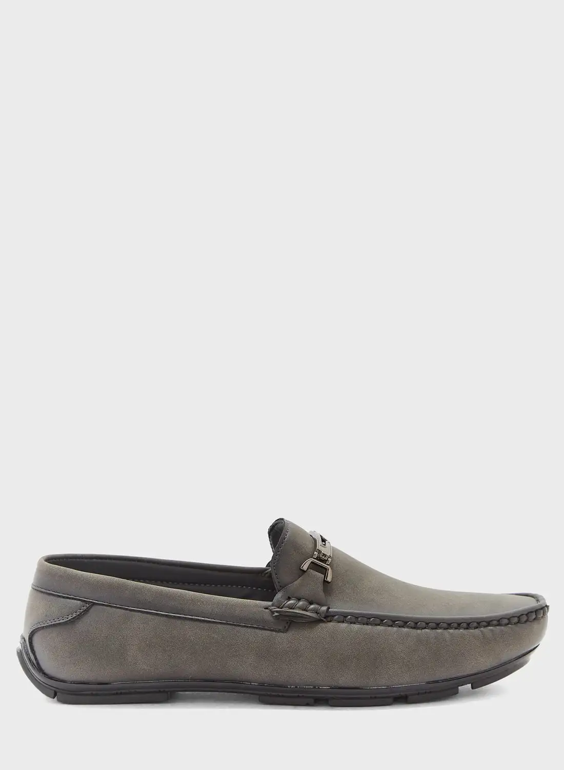 Robert Wood Trim Detail Casual Loafers