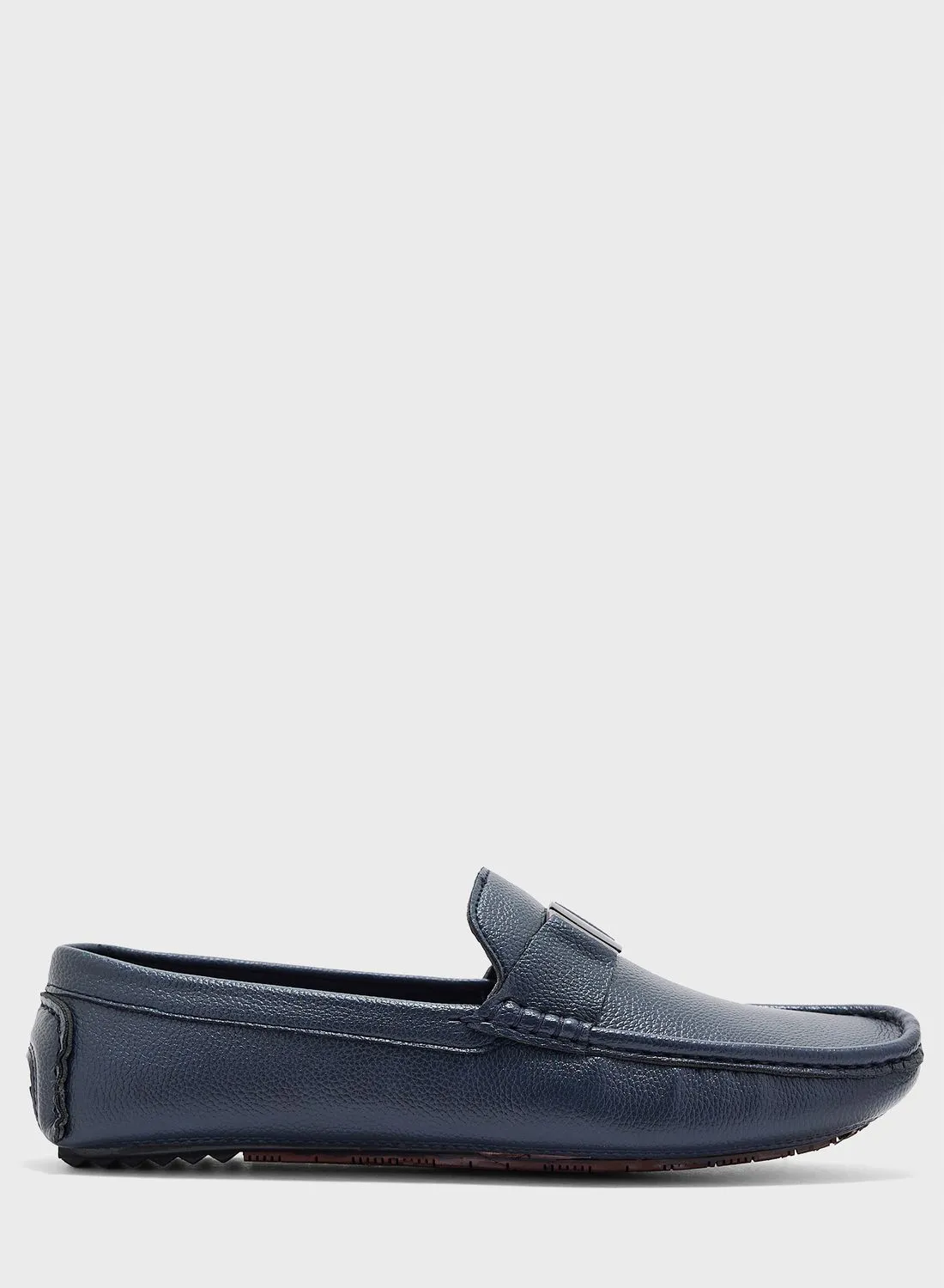 Robert Wood Trim Detail Loafers