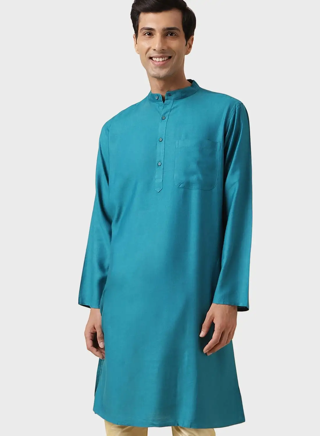 Fabindia Viscose Long Kurta