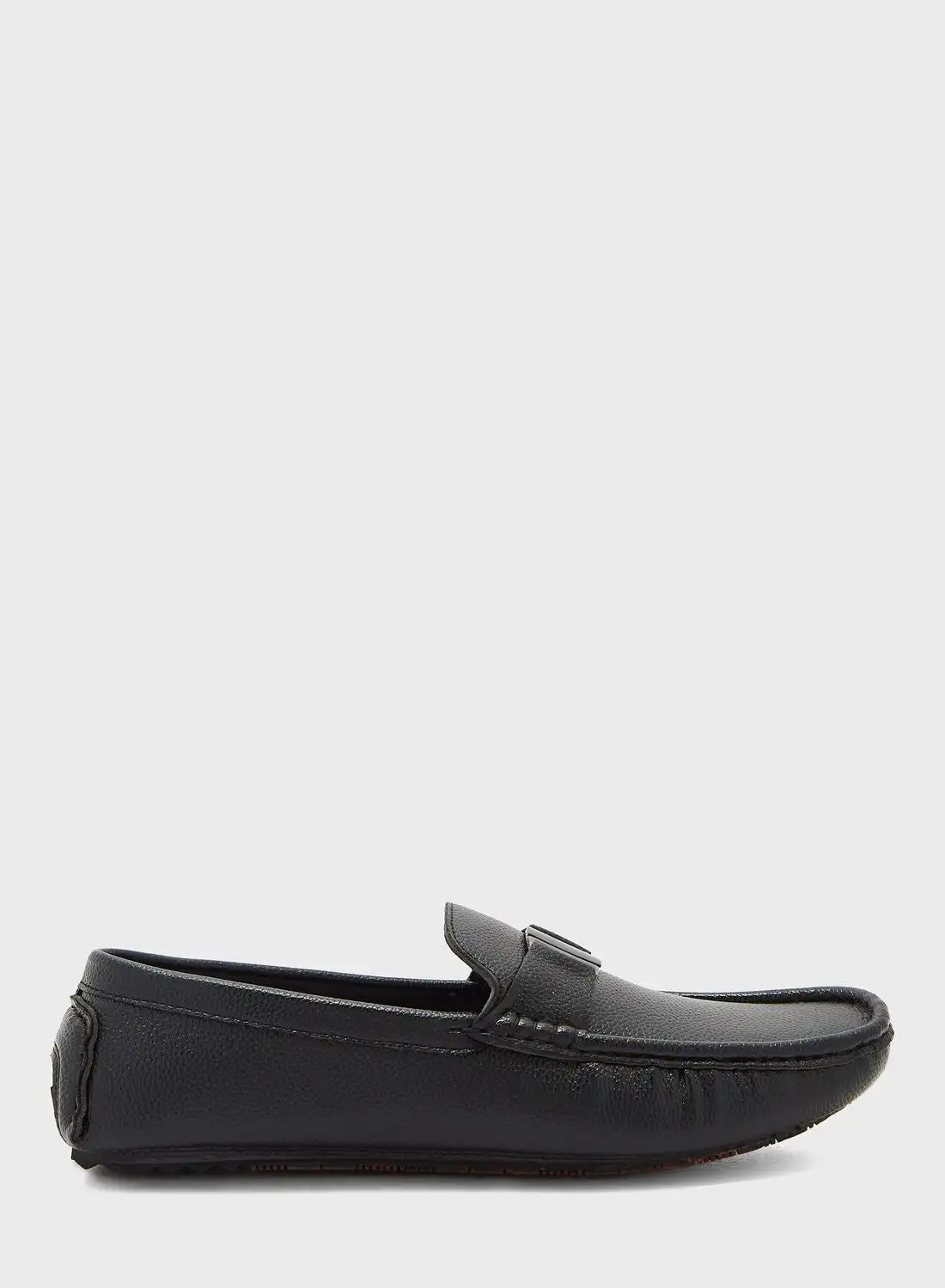 Robert Wood Trim Detail Loafers