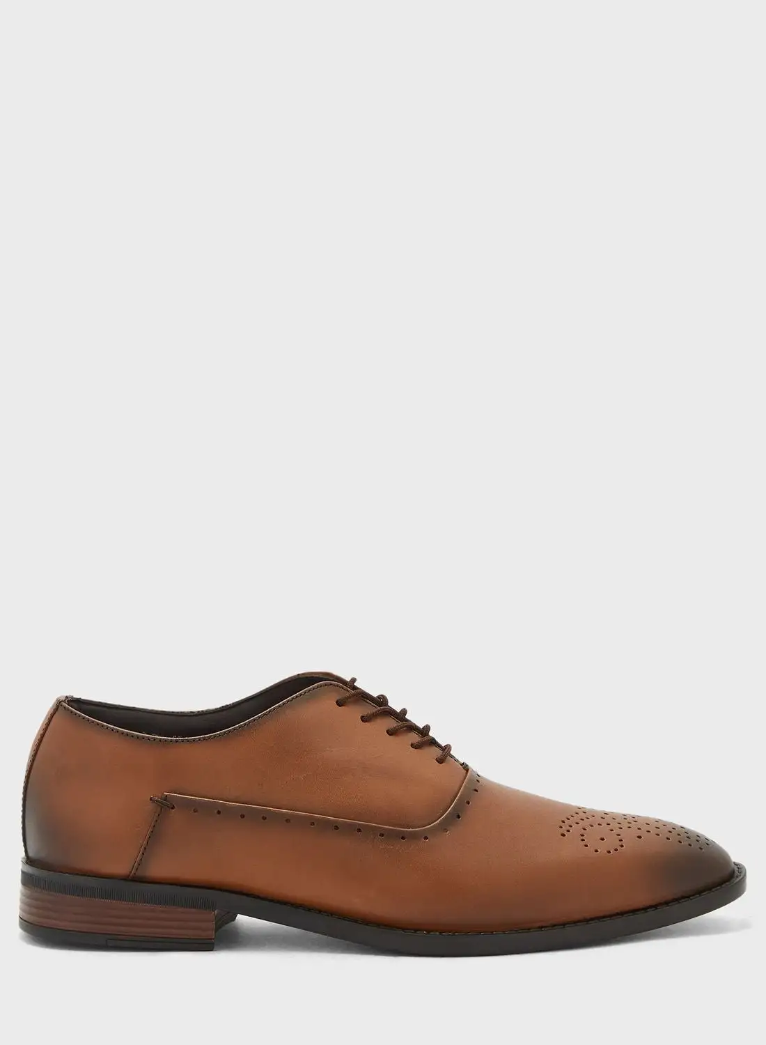 Robert Wood Genuine Leather Oxford Formal Lace Ups