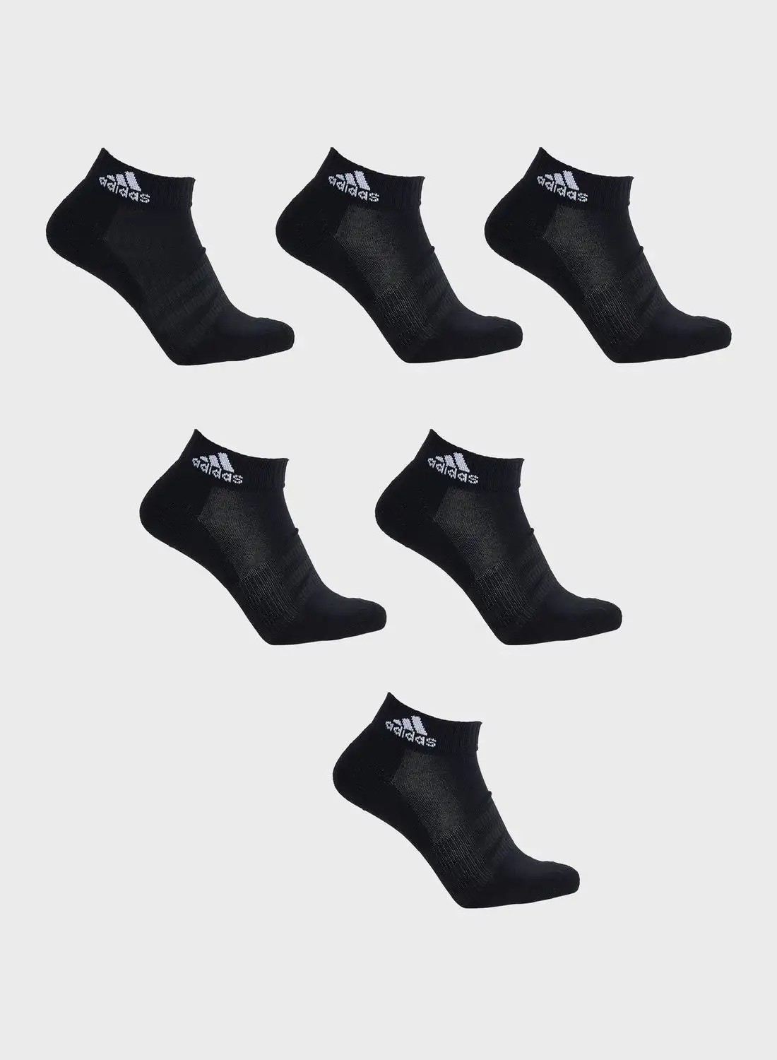 Adidas 6 Pack Ankle Crew Socks