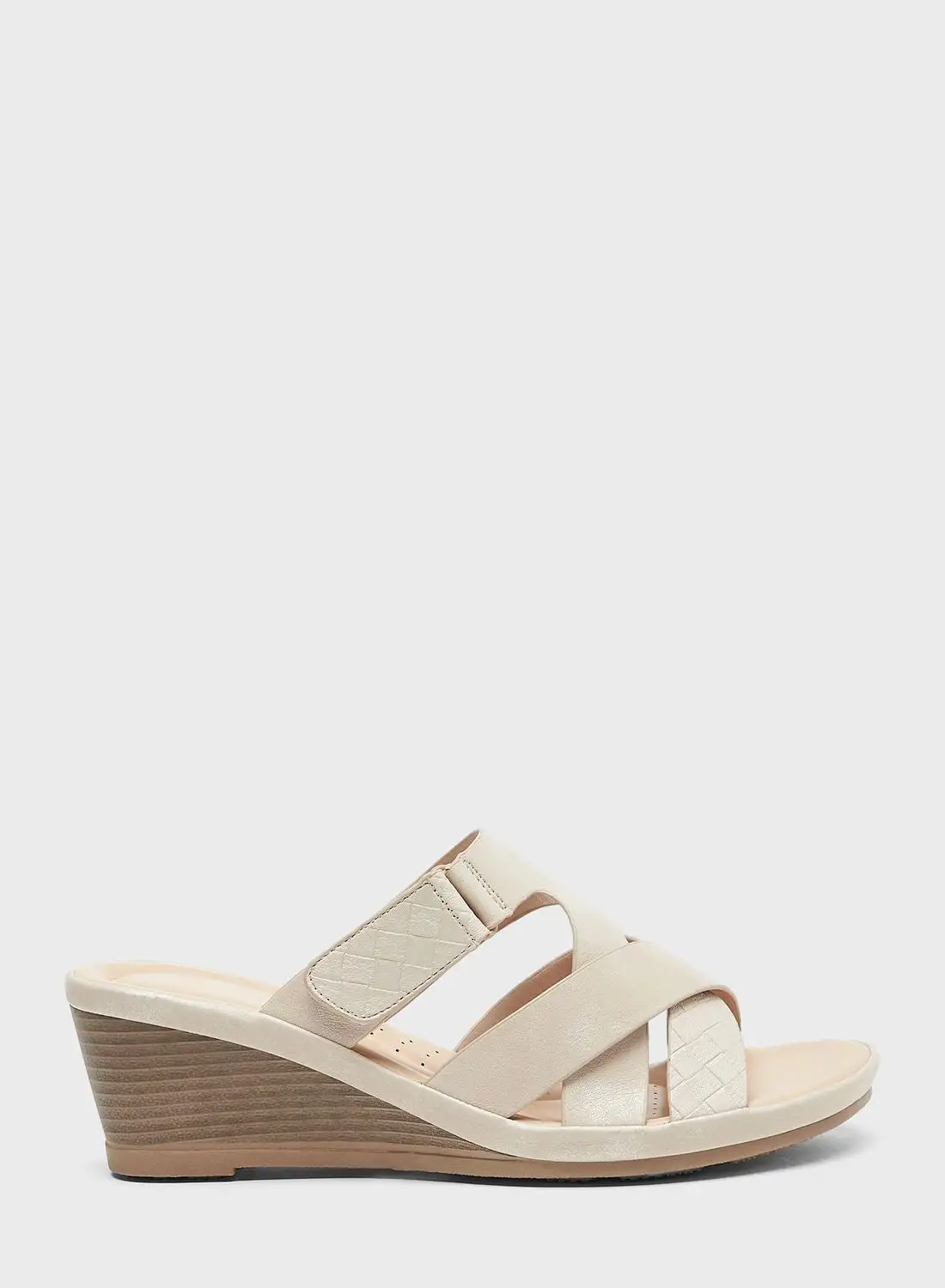 Le Confort Open Toe Wedge Sandals