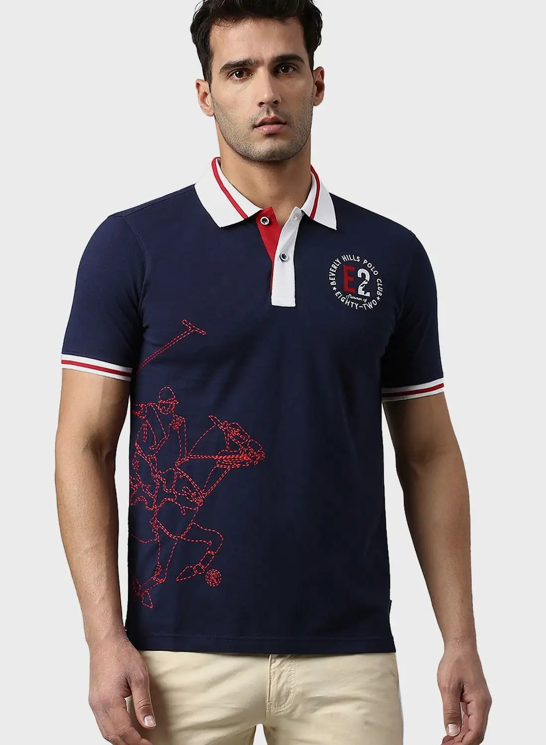 bhpoloclub Logo Graphic Polo