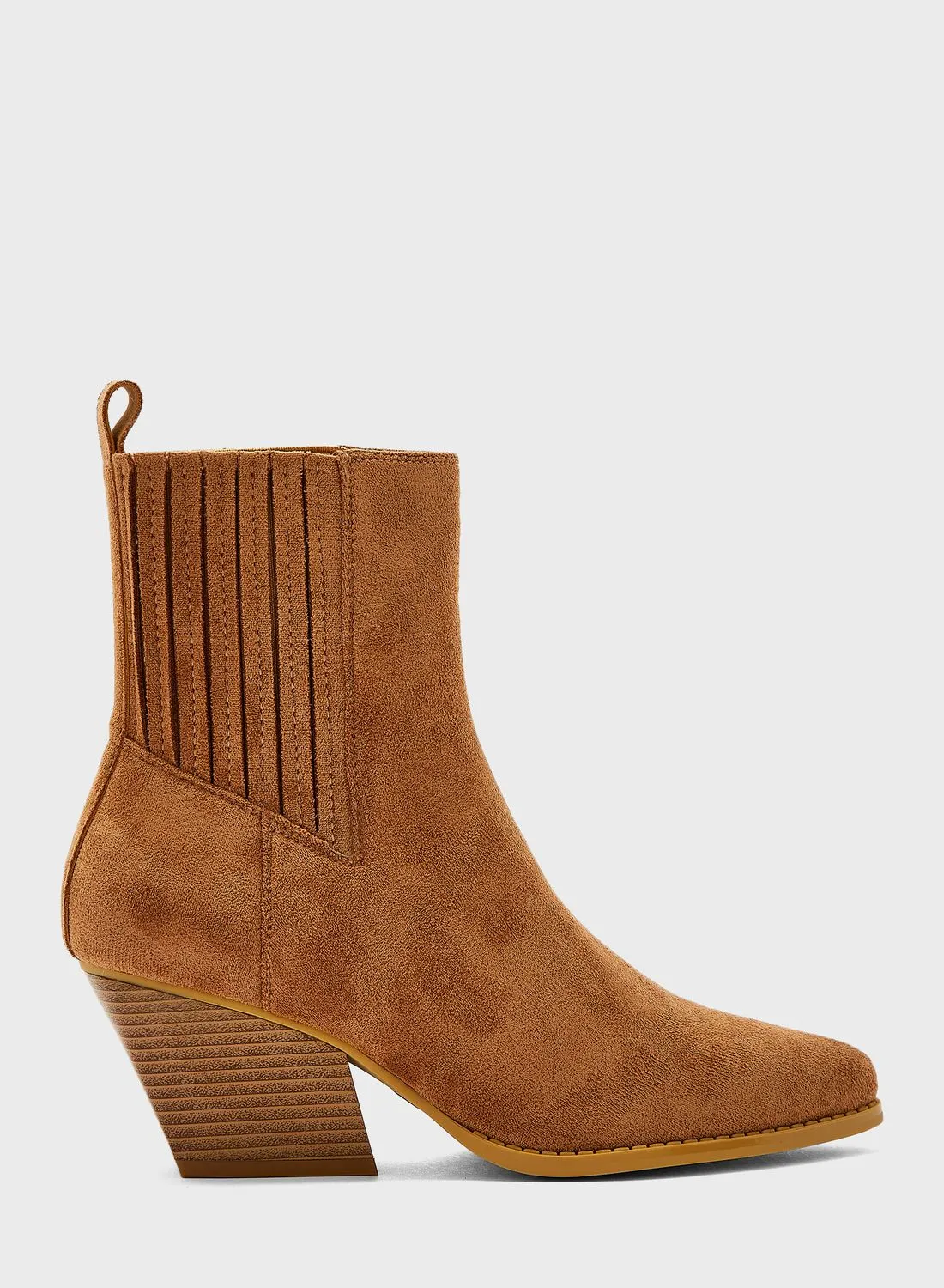 Truffle Cowboy Ankle Boots