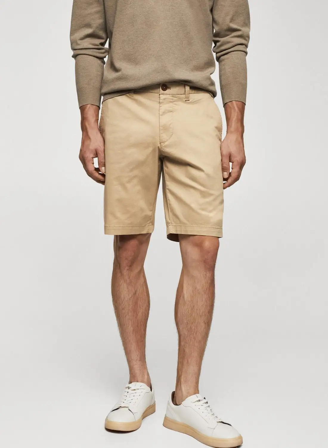 Mango Man Essential Chino Shorts