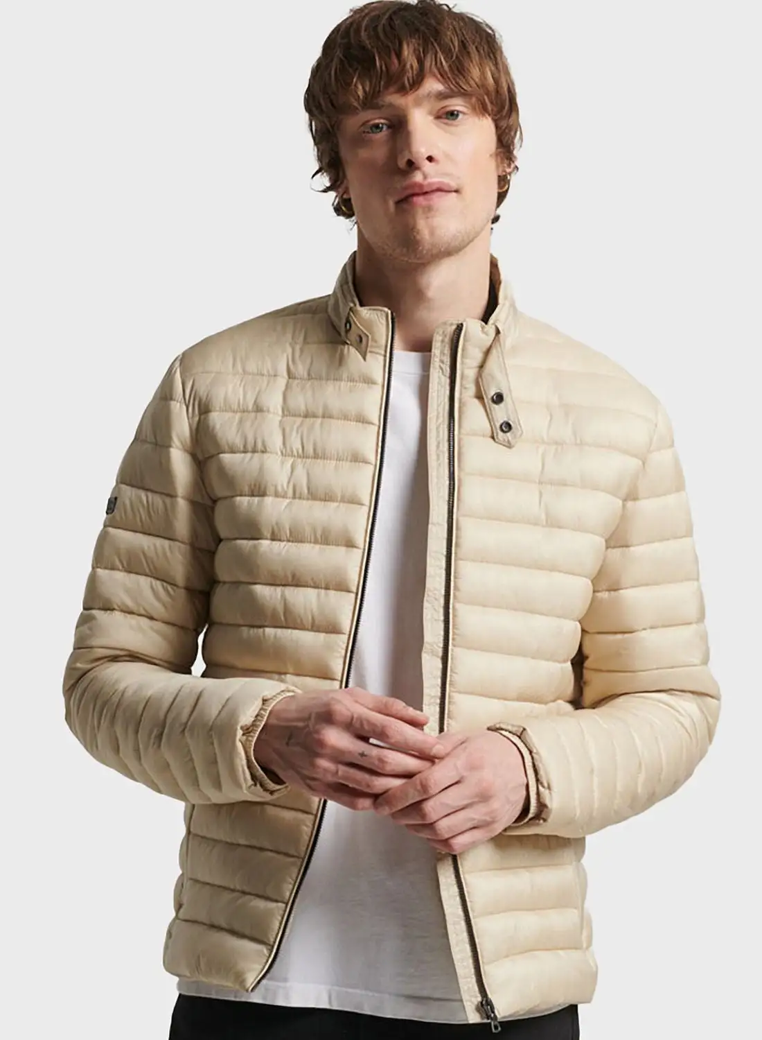 Superdry Zippered Puffer Jacket