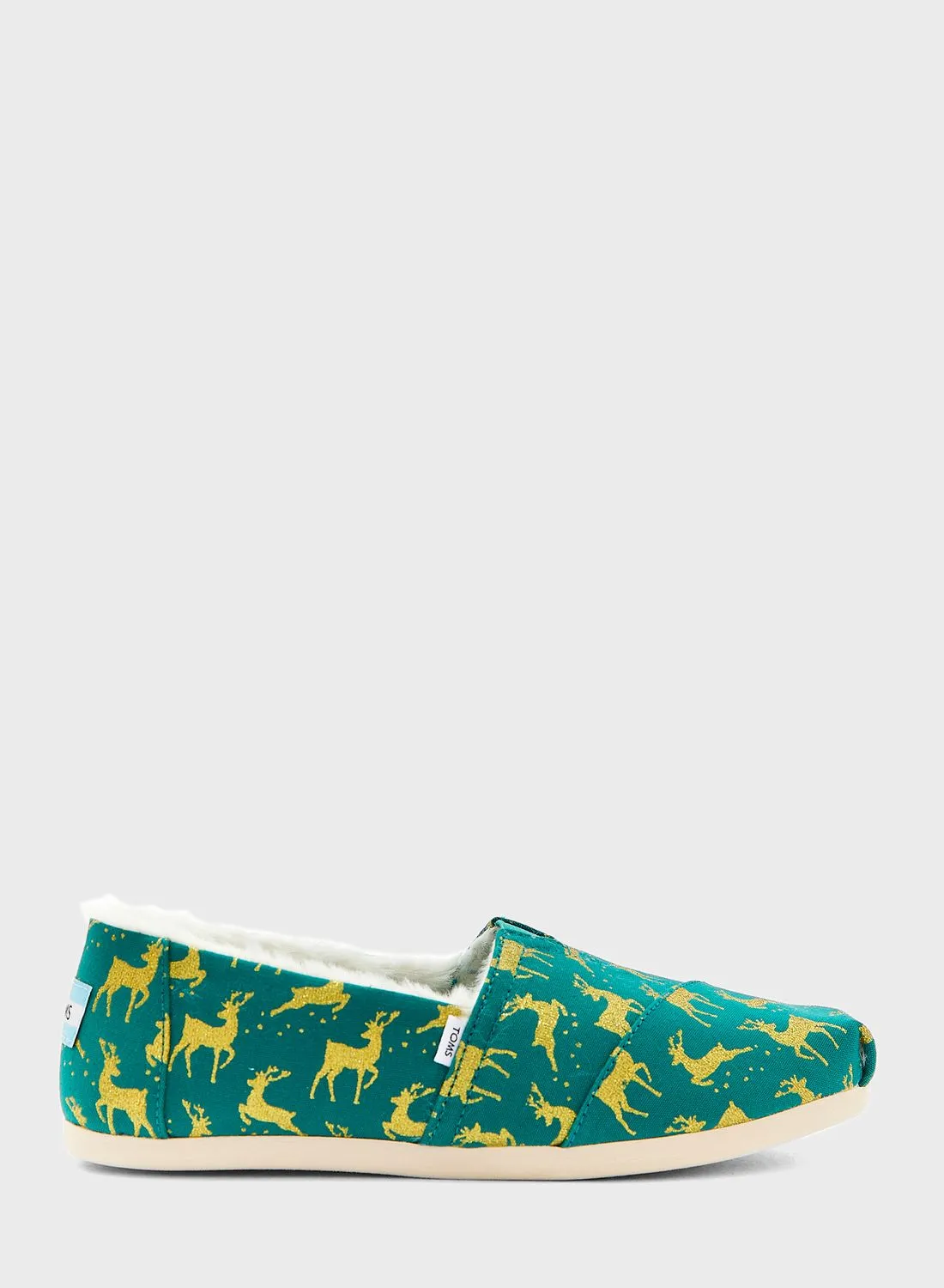 TOMS Ponited Toe Flat Slip Ons