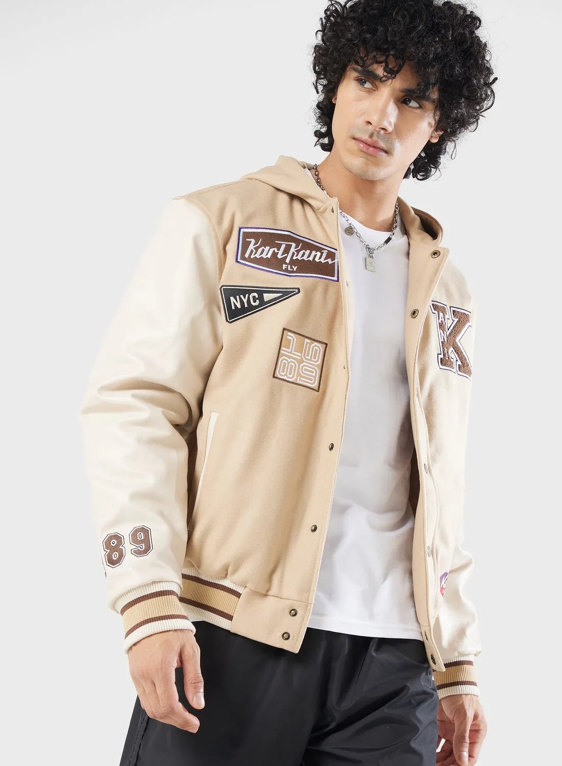 Karl Kani Retro Patch Block College Jacket