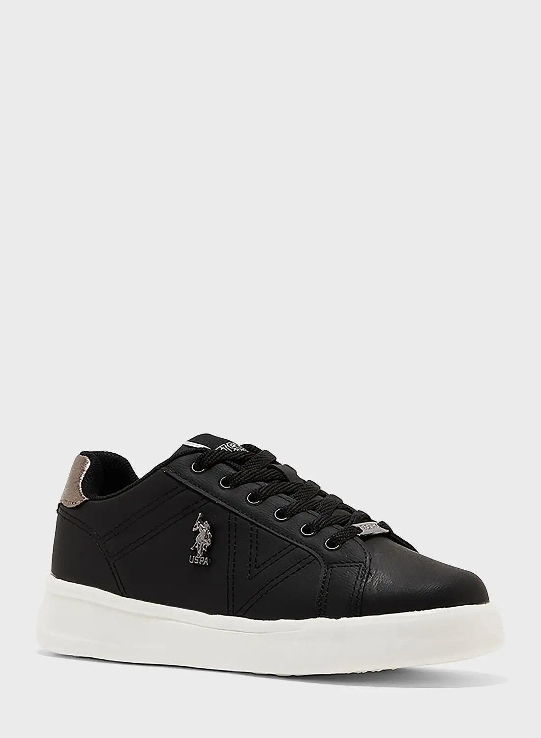 U.S.Polo Lace Up Low Top Sneakers