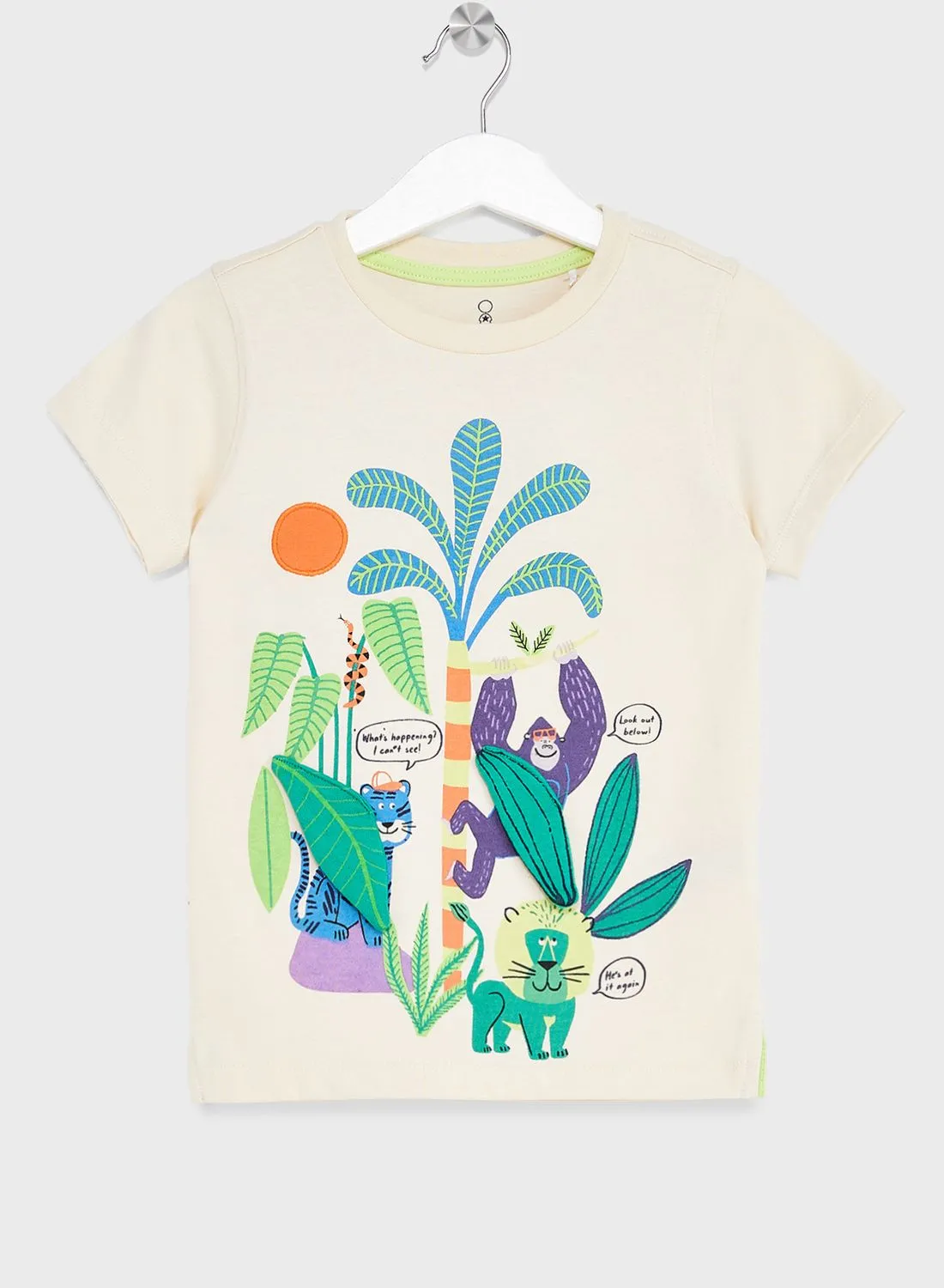 mothercare Kids Jungle Print T-Shirt