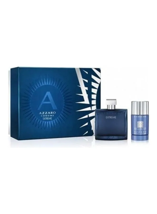 مجموعة عطر أزارو كروم إكستريم EDP ومزيل العرق 175 مل