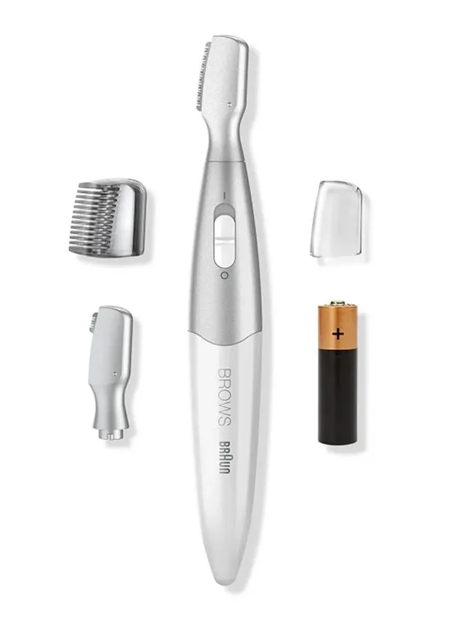 BRAUN Mini Precision Trimmer With 4 Extras Include High Precision Head White FG1106