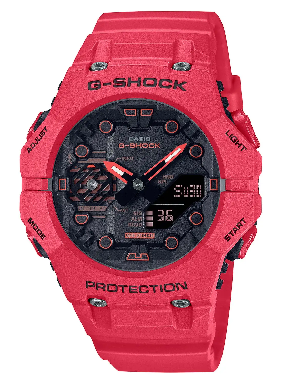 G-SHOCK Men's Analog+Digital Resin Wrist Watch GA-B001-4ADR - 38 Mm