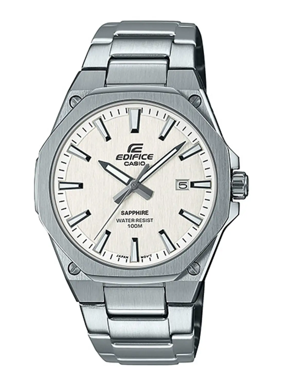 CASIO Men's Analog Stainless Steel Wrist Watch EFR-S108D-7AVUDF - 42 Mm