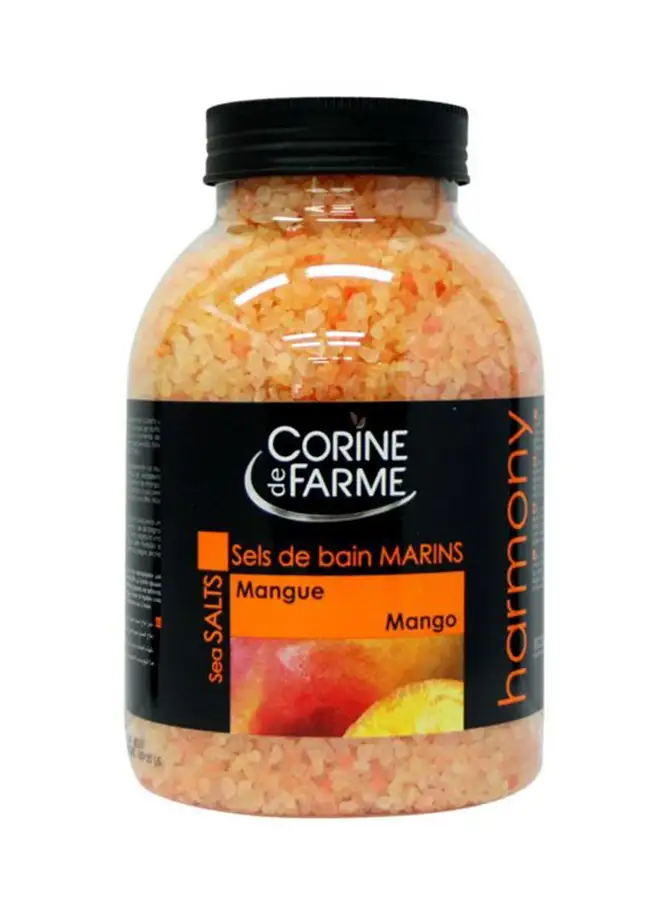 Corine de Farme Mango Sea Bath Salt Orange 1.3kg