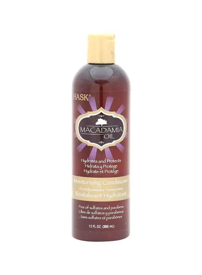 HASK Macadamia Oil  Moisturizing Conditioner 355ml