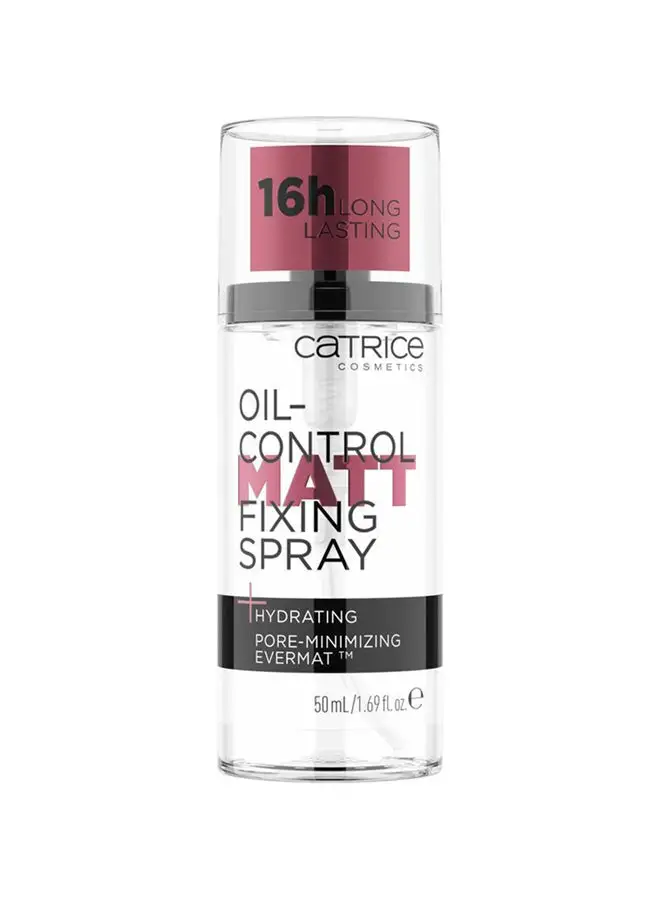 Catrice Oil-Control Matt Fixing Spray Transparent 50 ml Transparent