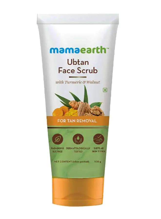 Mamaearth Ubtan Face Scrub 100grams