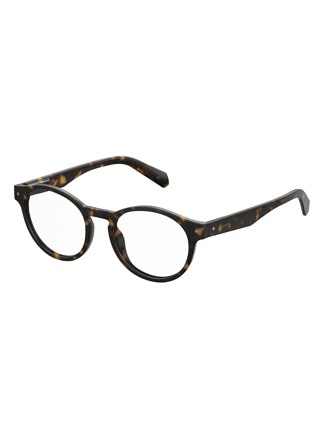 Polaroid Unisex Oval Reading Glasses - Pld 0021/R Havana 49 - Lens Size: 49 Mm