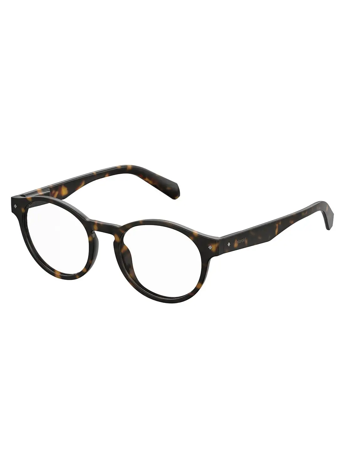 Polaroid Unisex Oval Reading Glasses - Pld 0021/R Havana 49 - Lens Size: 49 Mm