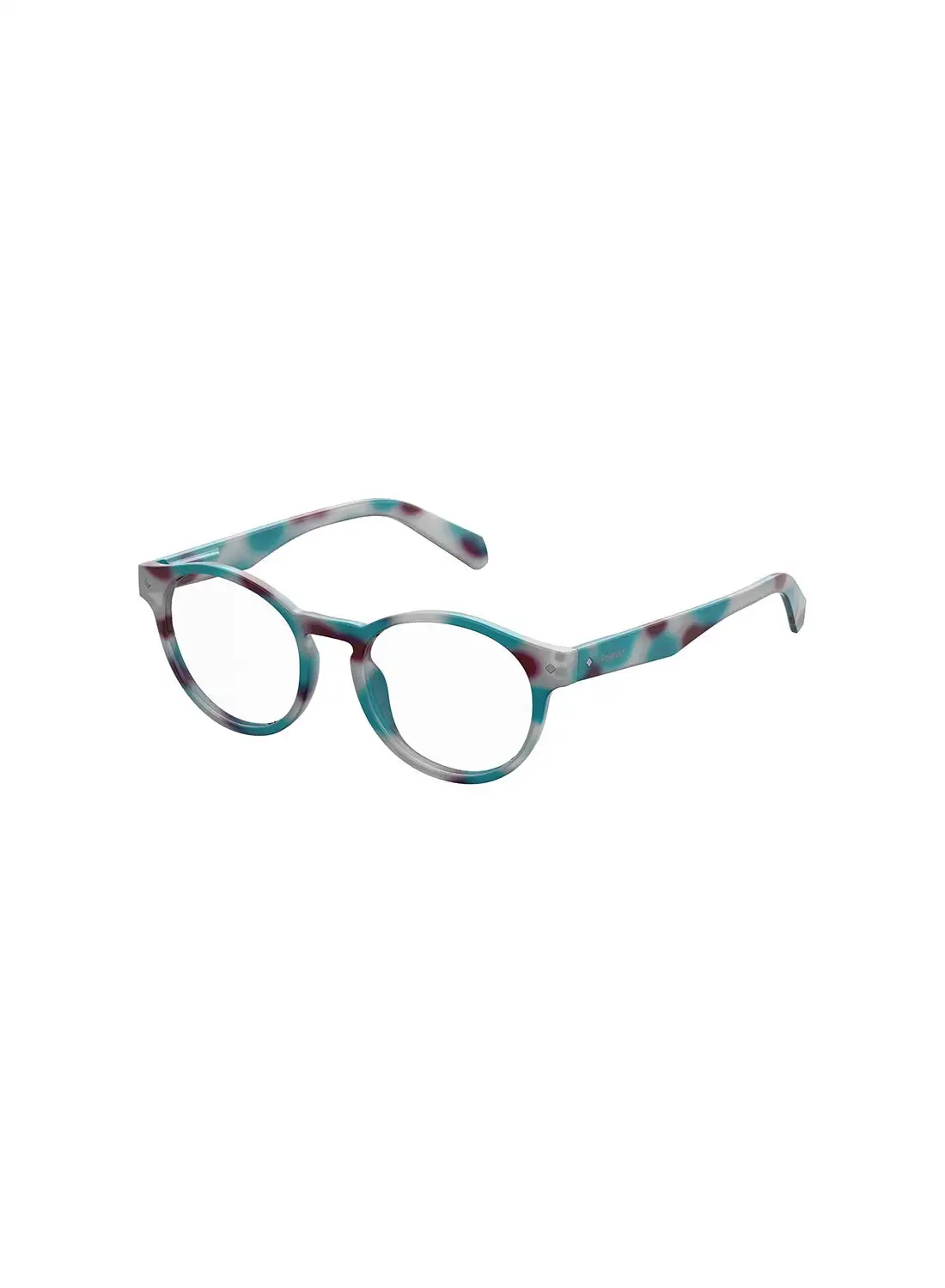 Polaroid Unisex Oval Reading Glasses - Pld 0021/R Blue Havana 49 - Lens Size: 49 Mm