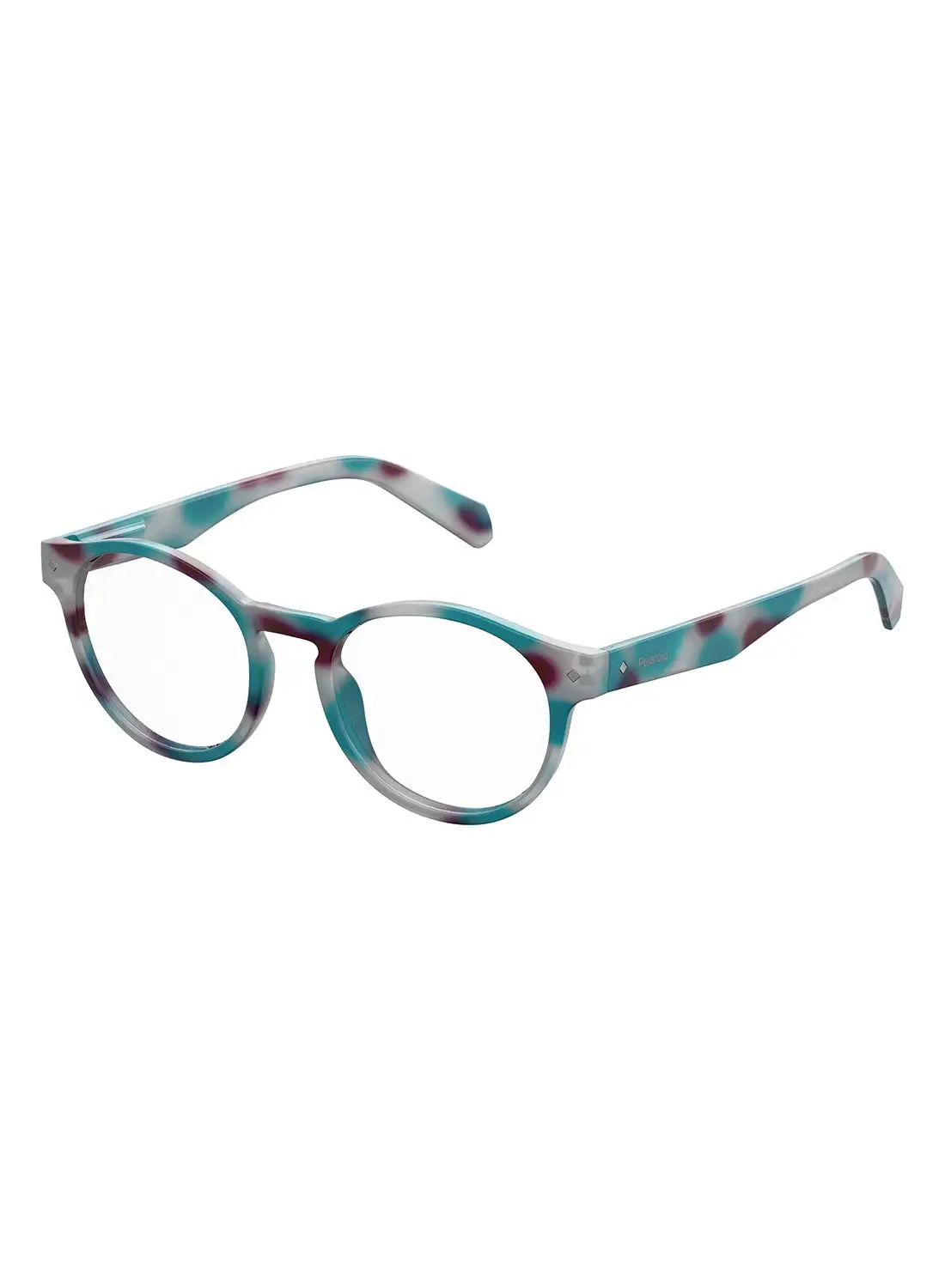 Polaroid Unisex Oval Reading Glasses - Pld 0021/R Blue Havana 49 - Lens Size: 49 Mm