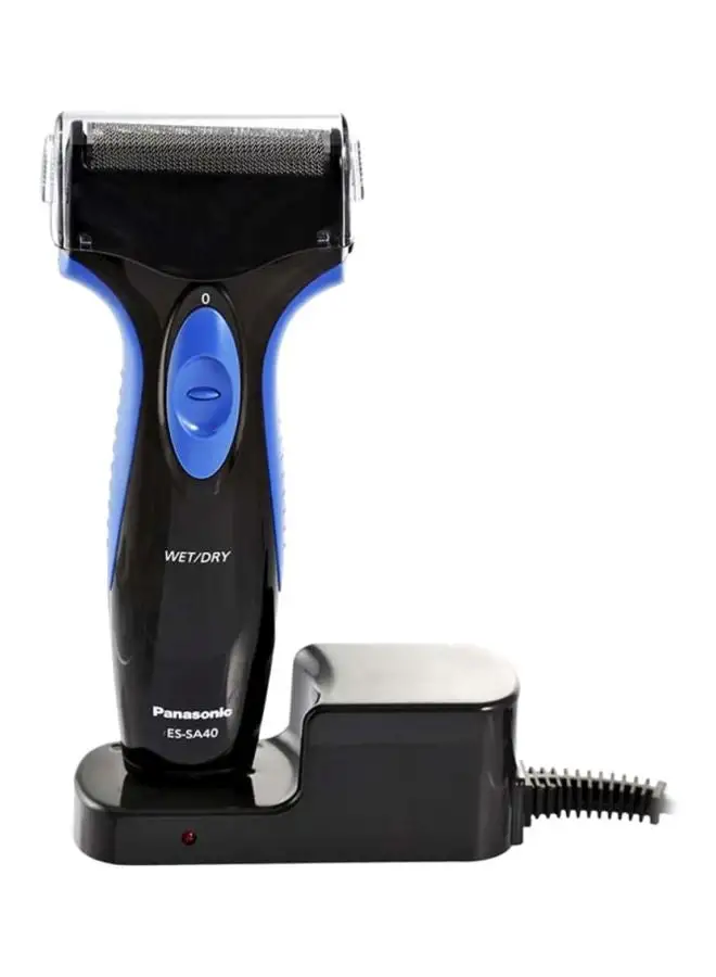 Panasonic Single-Blade Wet & Dry Shaver ES-SA40-K Black/Blue