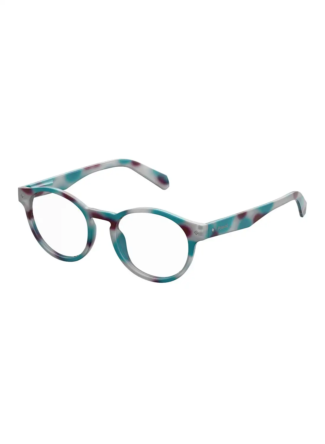 Polaroid Unisex Oval Reading Glasses - Pld 0021/R Blue Havana 49 - Lens Size: 49 Mm