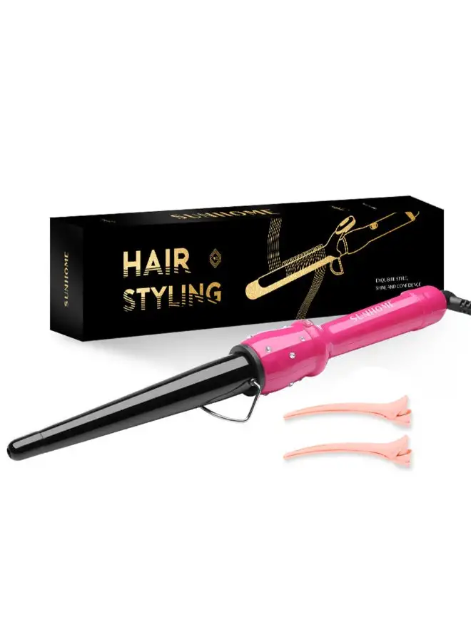 Sunhome Professional Hair Curler 25mm Pink/Black 350ml