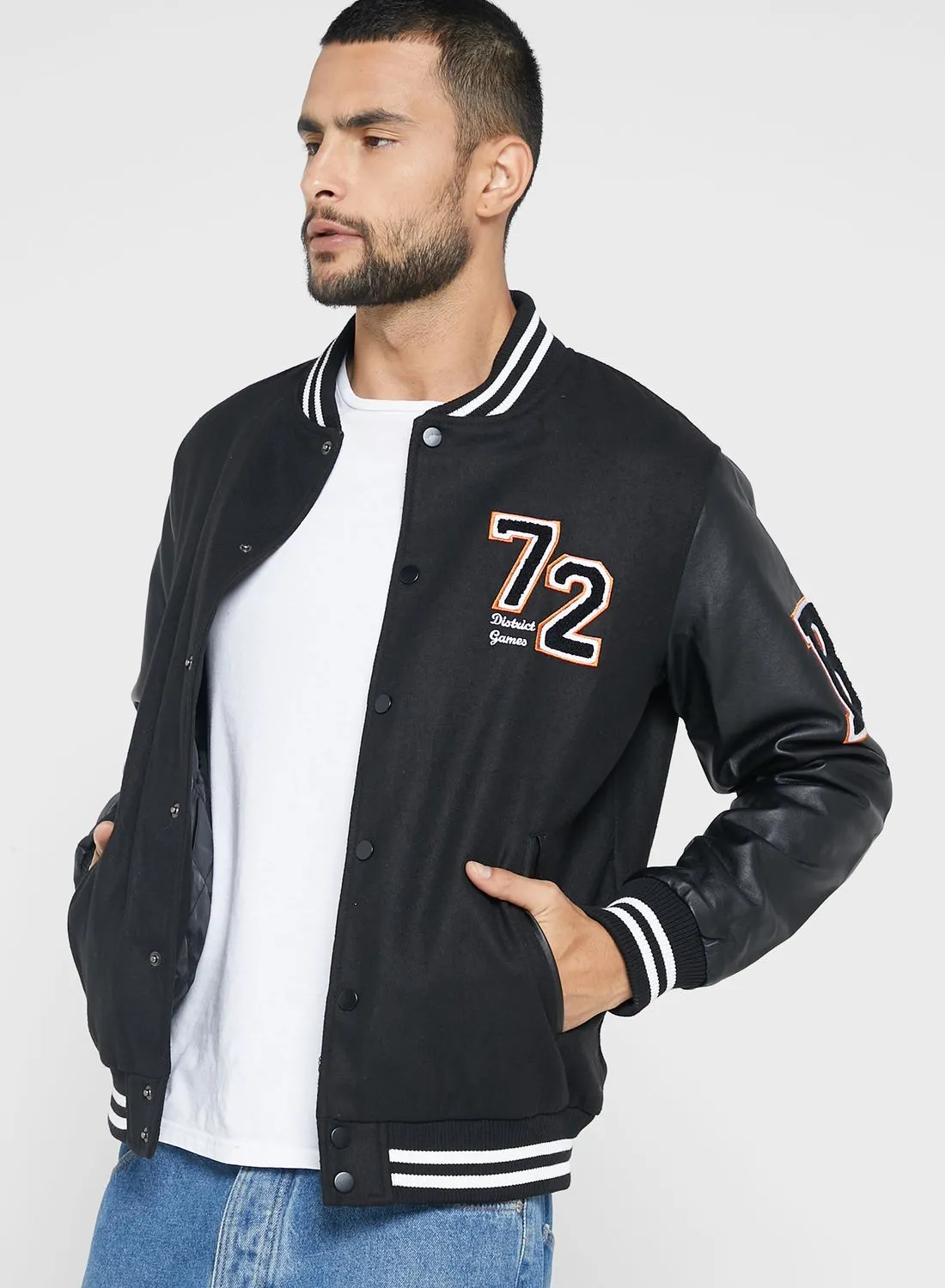 BRAVE SOUL Bravesoul Varsity Jacket