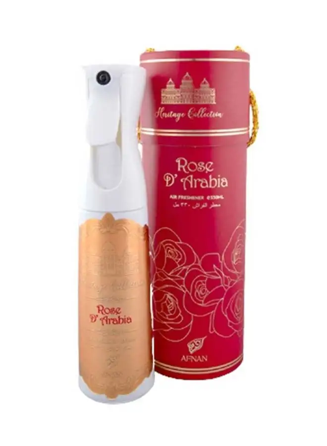 Afnan Heritage Rose De Arabia Air Freshener 300 ml