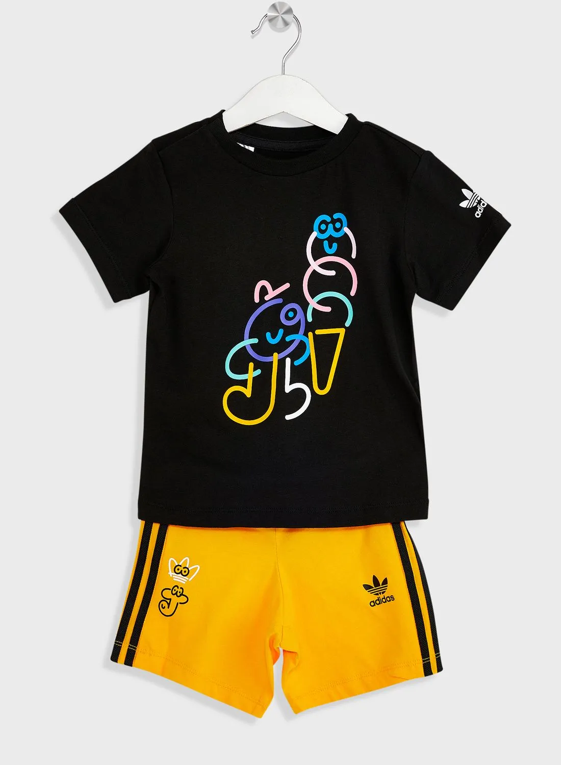 adidas Originals Kids Adicolor Shorts and T-Shirt Set