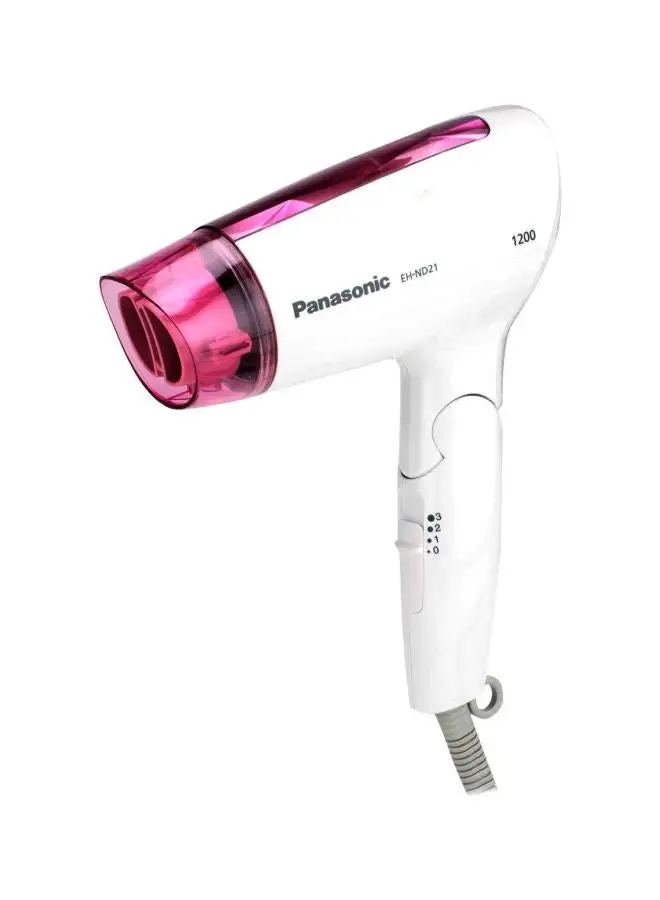 Panasonic Foldable Hair Dryer Pink/White