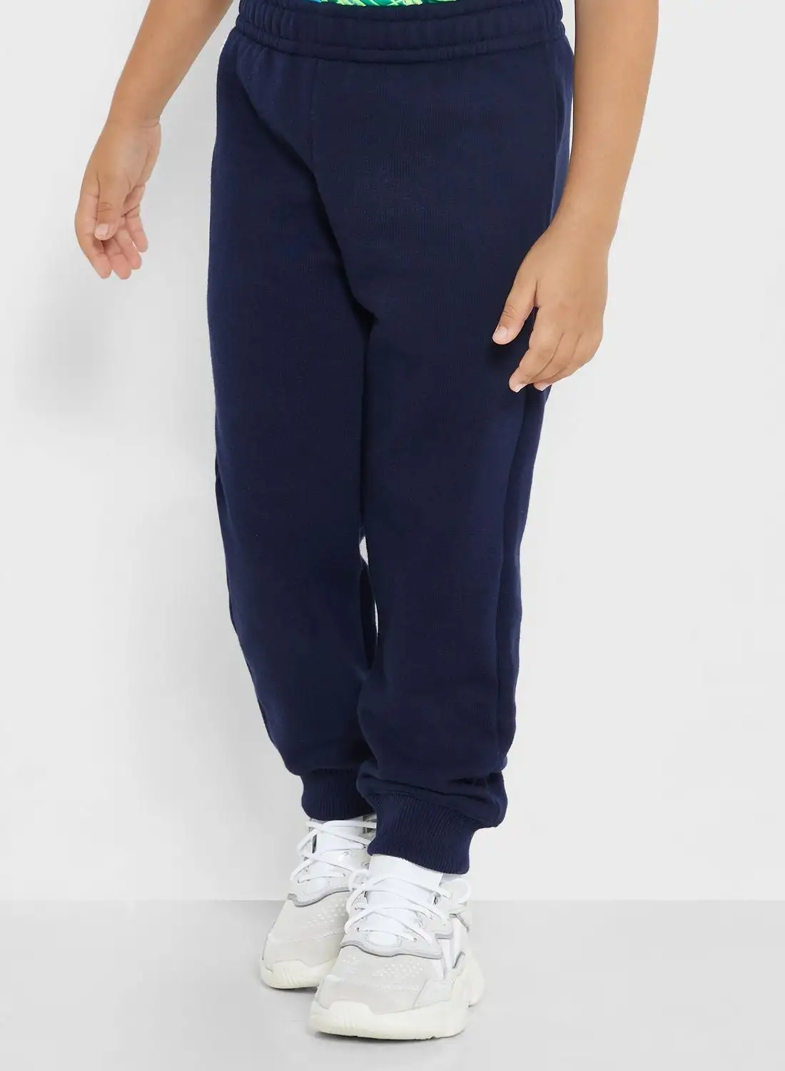 LACOSTE Kids Logo Cuffed Sweatpants